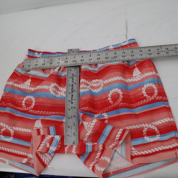 chubbies‎ swim trunks Men's Medium Drawstring striped mesh lined sailing boats - Picture 9 of 14